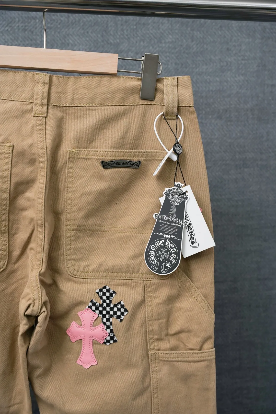 ：S 030 & Chrome Hearts Khaki Same Style ：Khaki Size：28 30 32 34 （S-XL)